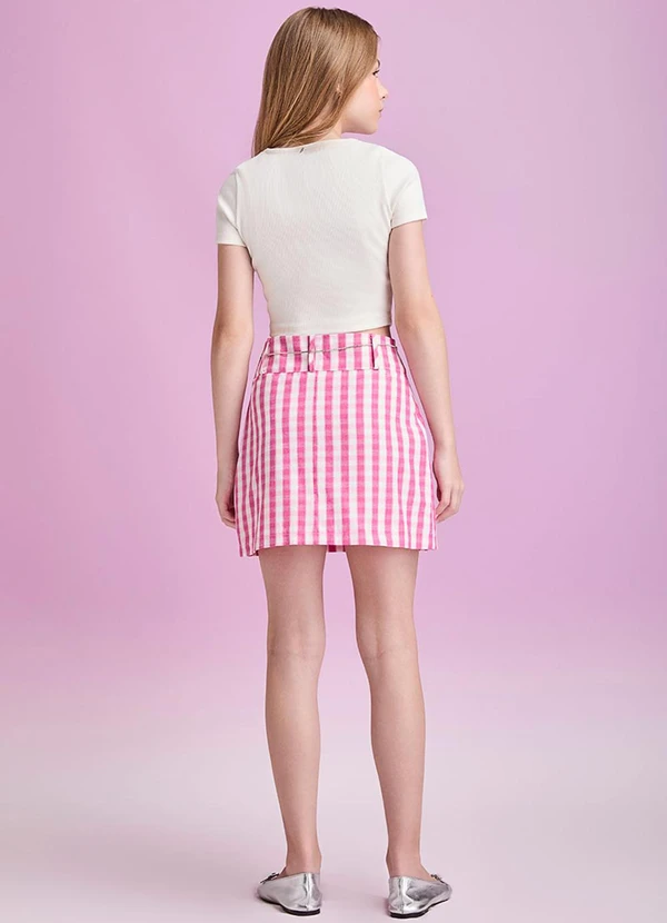 I Am - Blusa Off White com Argola de Coração Off White 4