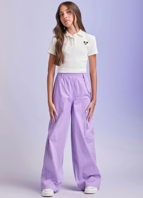 I Am - Blusa Polo Off White do Mickey Off White 3