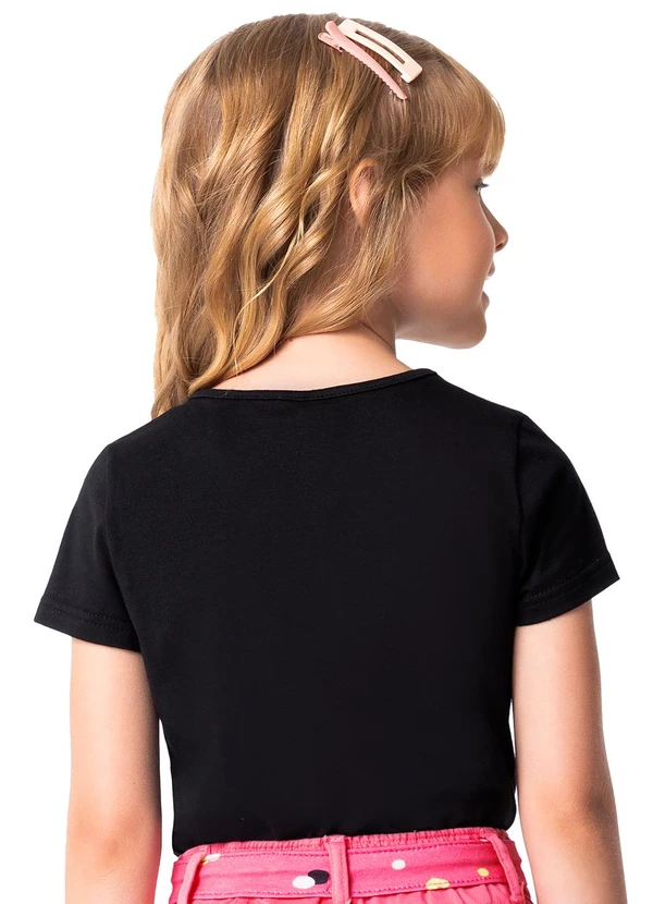 Malwee Kids - Blusa Preto Nice em Malha Menina 2