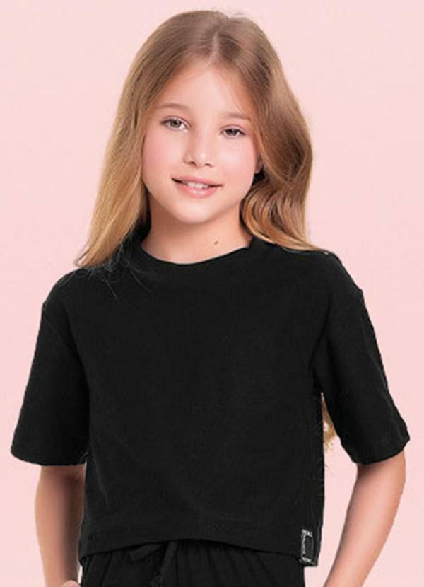 Fakini Kids - Blusa Preto