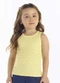 Pulla Bulla - Blusa Ribana com Elastano Leve Amarelo - variação: Amarelo