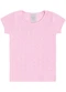 Pulla Bulla - Blusa Ribana com Elastano Leve Laranja - variação: Rosa