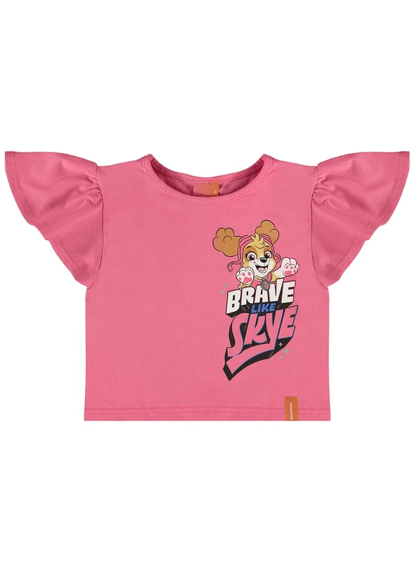 Malwee Kids - Blusa Rosa Escuro Box Patrulha Canina® Menina 1