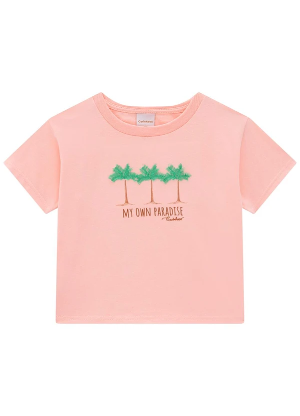 Carinhoso - Blusa Rosê Box My Own Paradise Menina 2