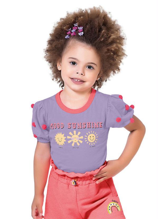 Fakini Kids - Blusa Roxo