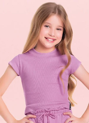 Fakini Kids - Blusa Roxo - FAKINI KIDS