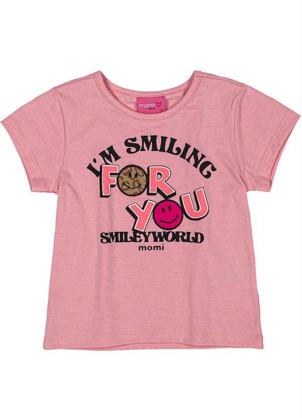 Momi - Blusa Smille Rosa