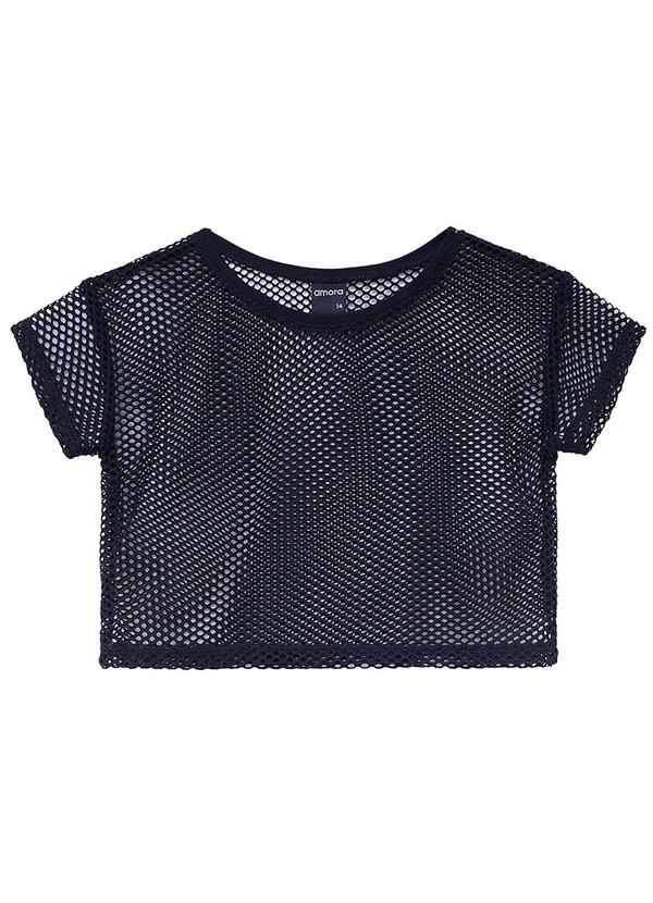 Amora - Blusa Teen Boxy com Vestido Cinza 3