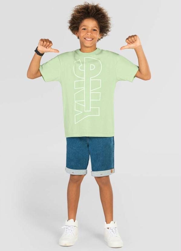 Young Class - Blusa Teen Menina em Malha Verde 3