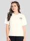 Brandili - Blusa Teen Menina em Meia Malha Azul - variação: Bege