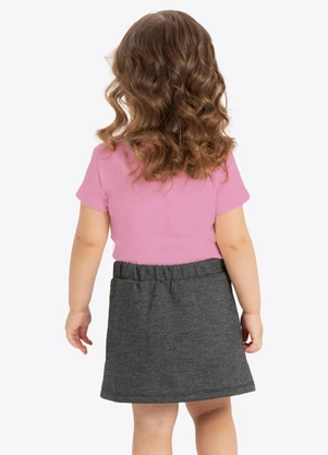 Rovi Kids - Blusa Verão Menina com Strass Rosa - ROVI KIDS