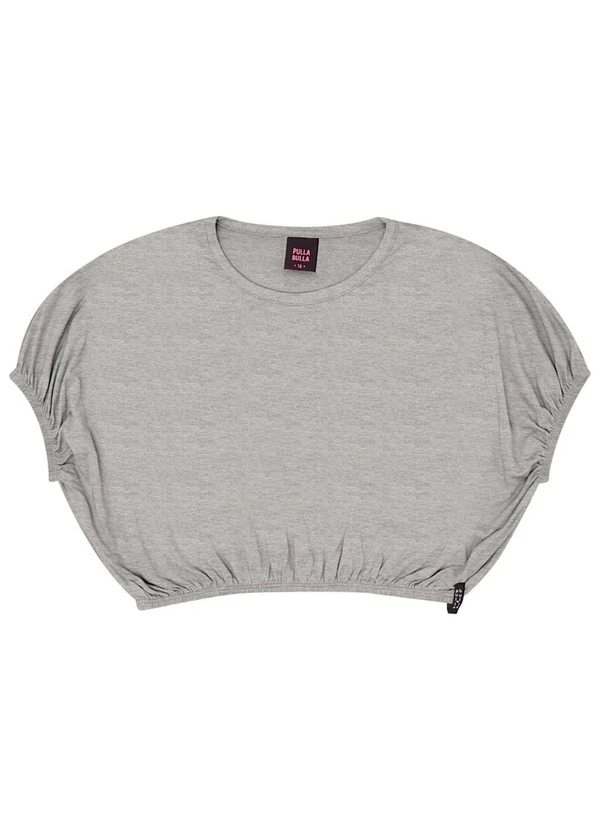 Pulla Bulla - Blusa Viscolycra Menina Cinza
