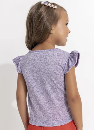 Fakini - Blusa Unicórnio Roxo - FAKINI