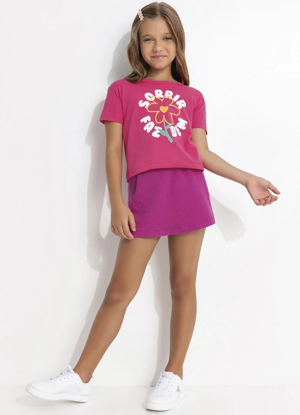 - Blusa em Malha Rosa 3