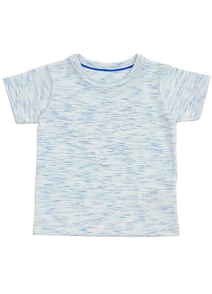 Marisol - Camisa Dino Manga Curta Infantil Branco - MARISOL