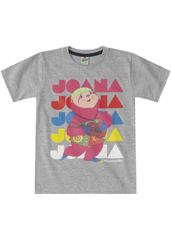 Lilica Ripilica - Camiseta Cinza Menina