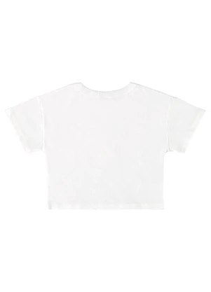 Bee Loop - Camiseta em Meia Malha Branco - BEE LOOP