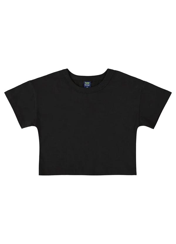 Bee Loop - Camiseta em Meia Malha Preto 3