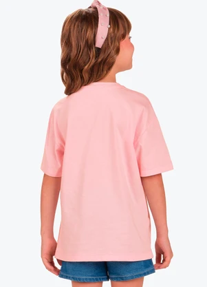 Rovitex - Camiseta Infantil Estampa Foil Rosa - ROVITEX