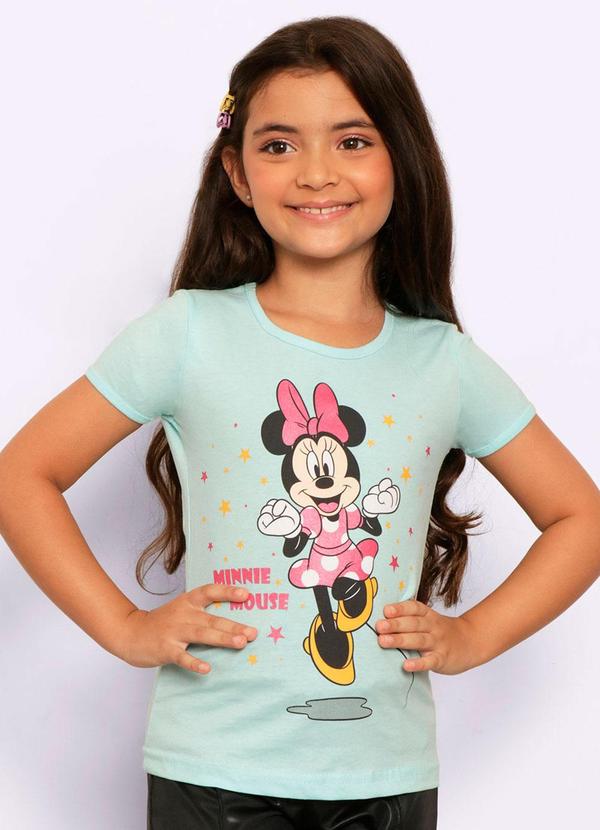 Torra - Camiseta Infantil Minnie Verde