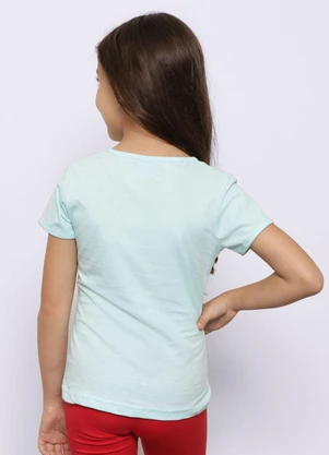 Torra - Camiseta Infantil Sanrio Hello Kitty Azul - TORRA