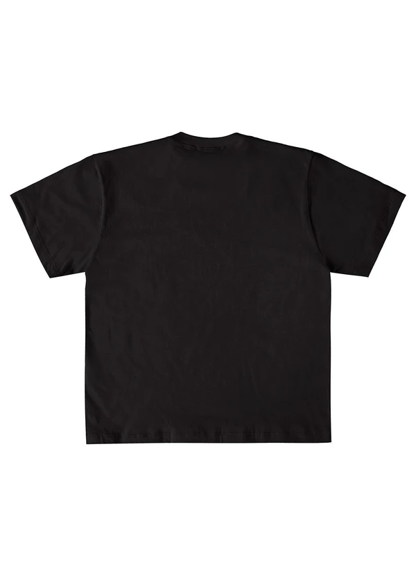 Gloss - Camiseta Manga Curta Básica Infantil Preto 2