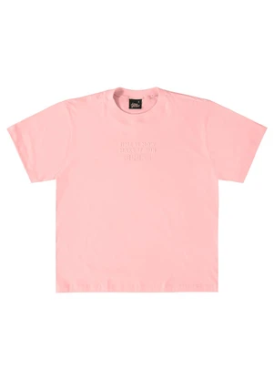 Gloss - Camiseta Manga Curta Básica Infantil Rosa - GLOSS