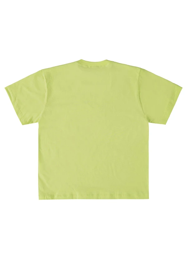 Gloss - Camiseta Manga Curta Básica Infantil Verde 4