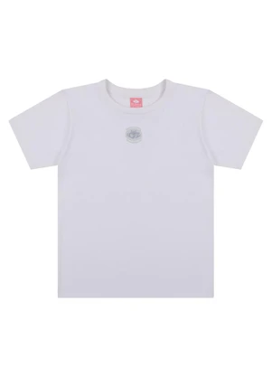 Lilica Ripilica - Camiseta Manga Curta Branco - LILICA RIPILICA