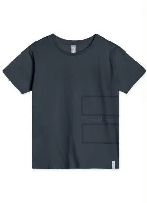 Lilica Ripilica - Camiseta Manga Curta Infantil Match Azul - LILICA RIPILICA