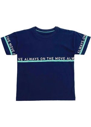 Marisol - Camiseta Manga Curta Infantil Preto - MARISOL