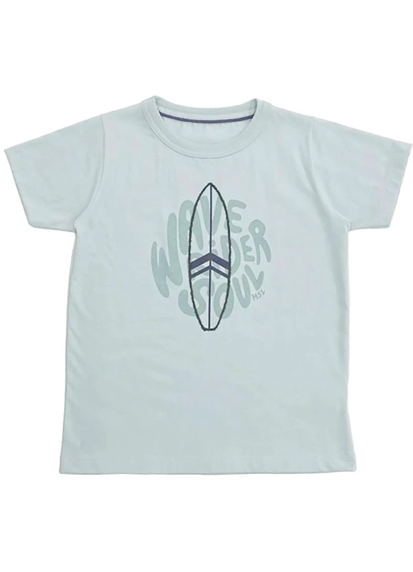 Marisol - Camiseta Manga Curta Infantil Verde 1
