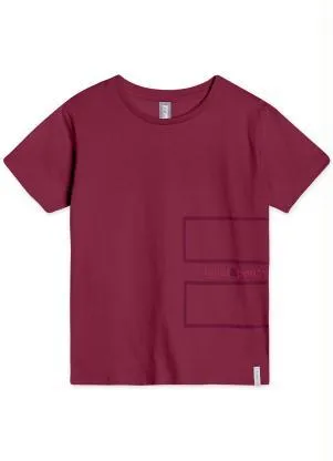 Lilica Ripilica - Camiseta Manga Curta Match Bordô - LILICA RIPILICA