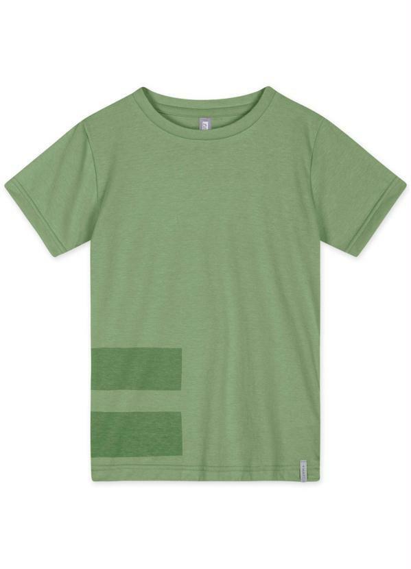 Lilica Ripilica - Camiseta Manga Curta Match Verde