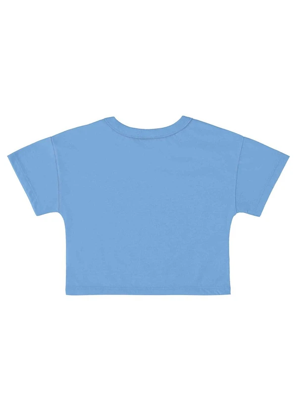 Bee Loop - Camiseta Menina Azul 4