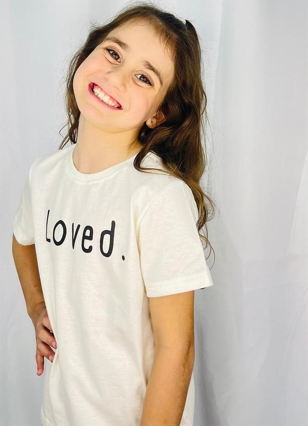 Docetine - Camiseta Oversized Loved Branco 2