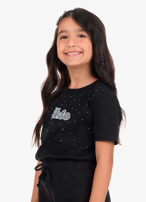 Rovi Kids - Camiseta Preto 4