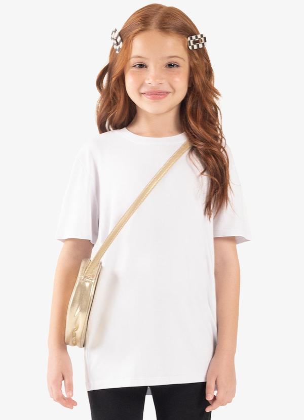 Rovi Kids - Camiseta Unissex Viscotorcion Branco
