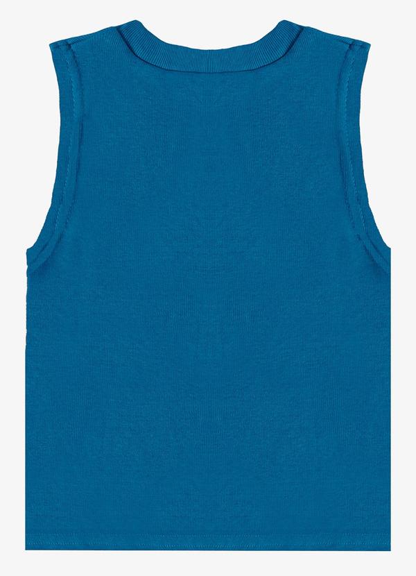 Rovitex - Regata Básica Infantil Lisa Soletex Azul 6