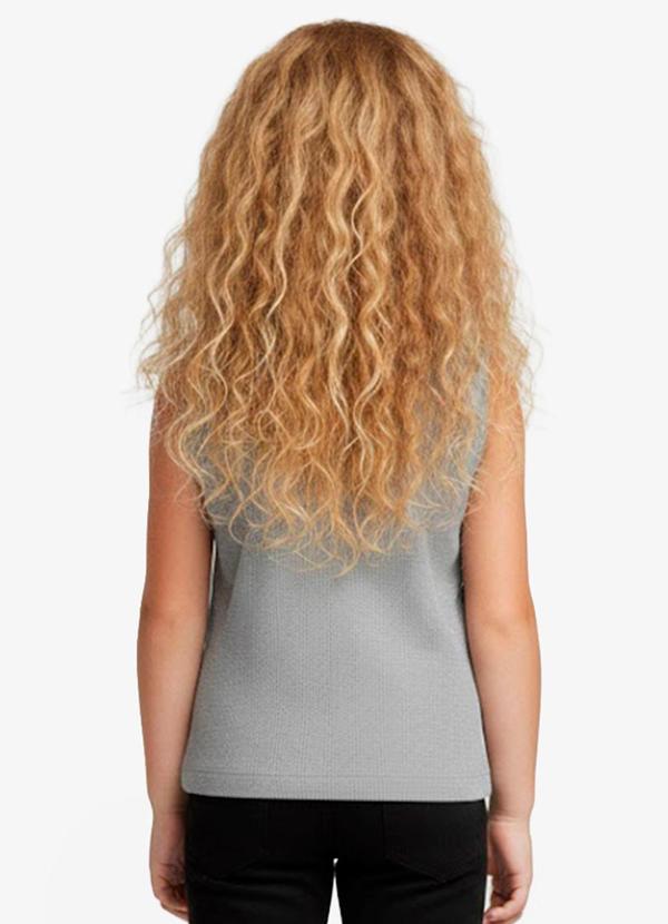 Rovitex - Regata Básica Infantil Lisa Soletex Cinza 2