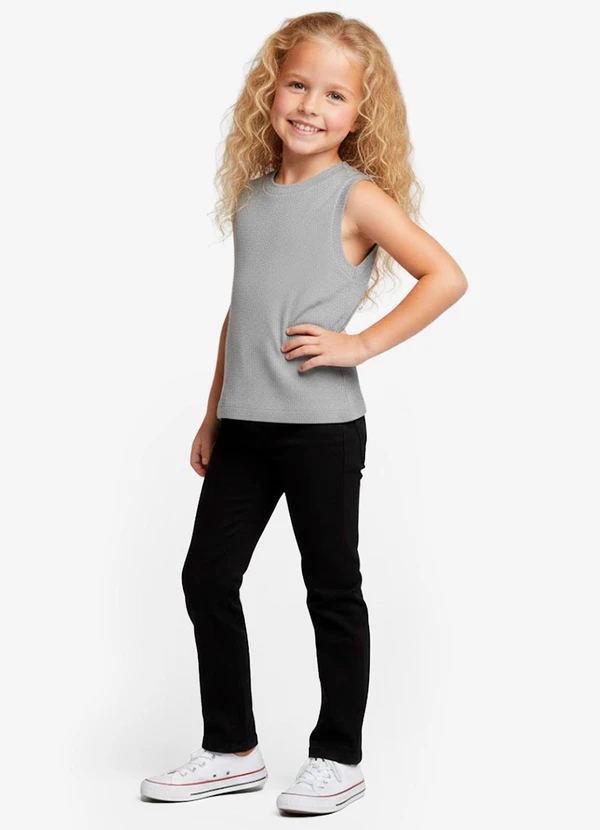 Rovitex - Regata Básica Infantil Lisa Soletex Cinza 3