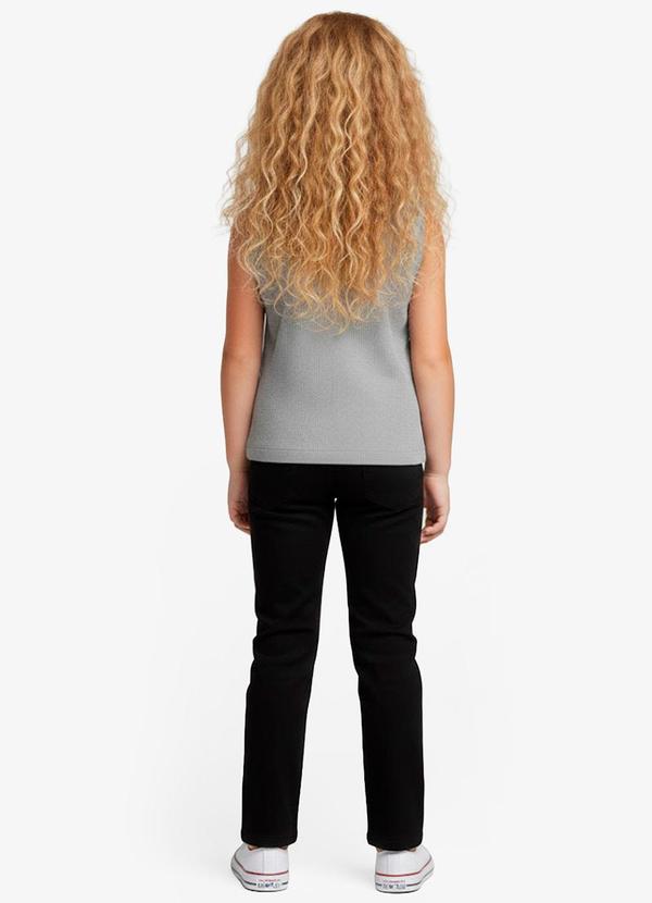 Rovitex - Regata Básica Infantil Lisa Soletex Cinza 4