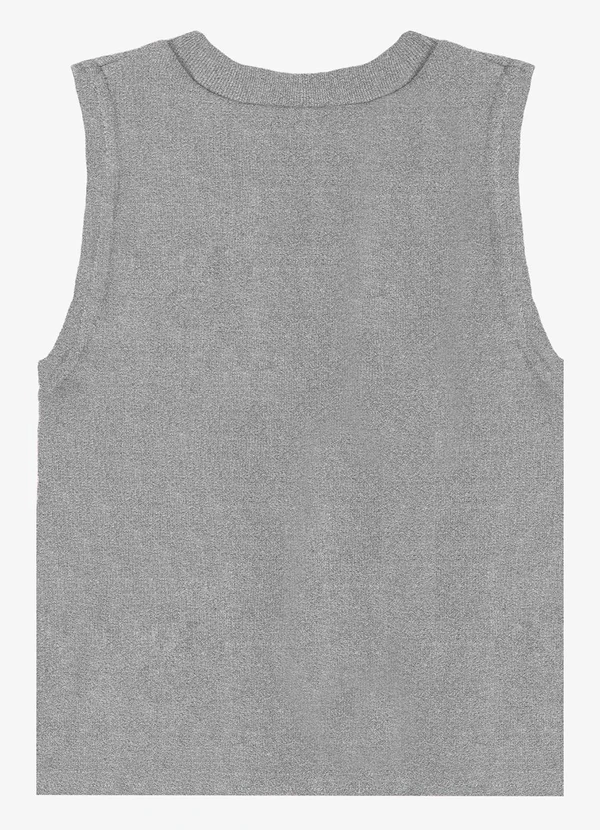 Rovitex - Regata Básica Infantil Lisa Soletex Cinza 6