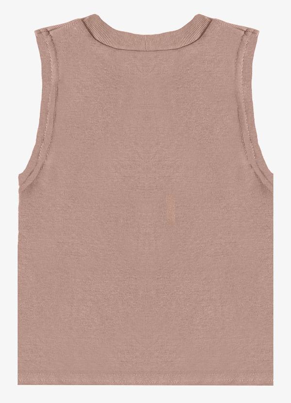 Rovitex - Regata Básica Infantil Lisa Soletex Marrom 6