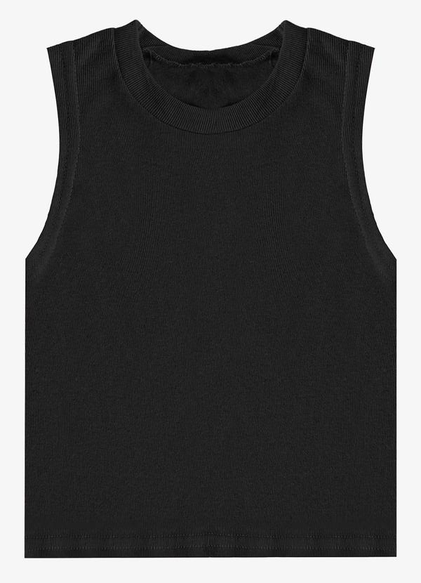 Rovitex - Regata Básica Infantil Lisa Soletex Preto 5