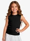 Rovitex - Regata Básica Infantil Lisa Soletex Cinza - variação: Preto