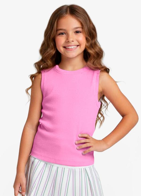 Rovitex - Regata Básica Infantil Lisa Soletex Rosa