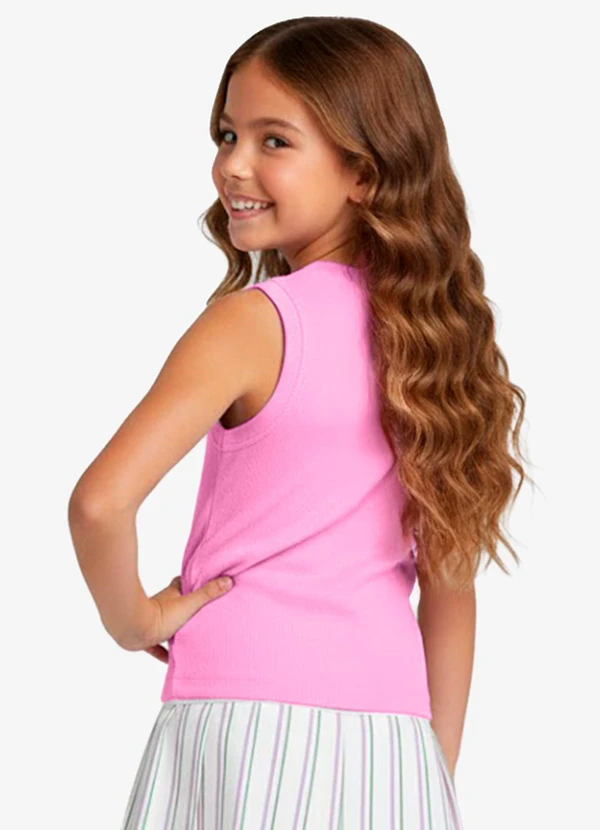 Rovitex - Regata Básica Infantil Lisa Soletex Rosa 2