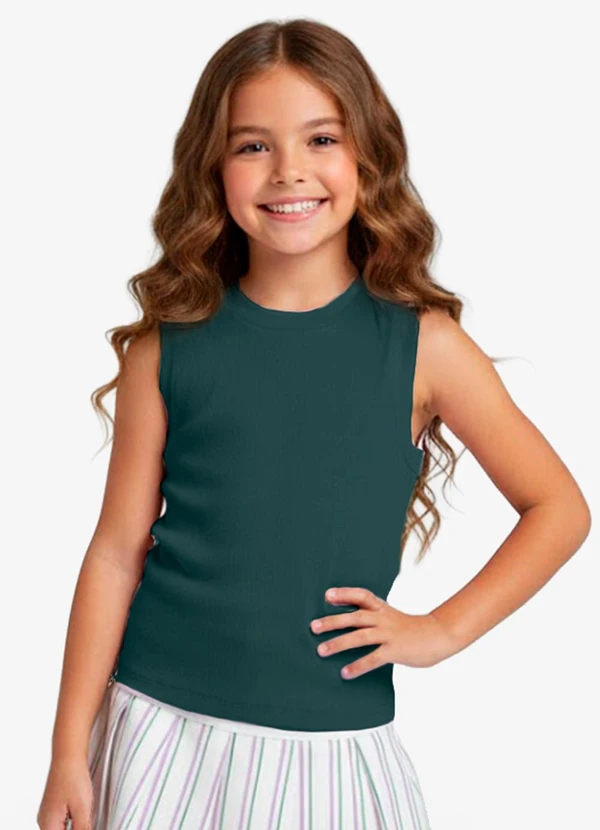 Rovitex - Regata Básica Infantil Lisa Soletex Verde
