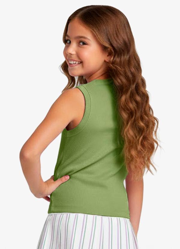 Rovitex - Regata Básica Infantil Lisa Soletex Verde 2